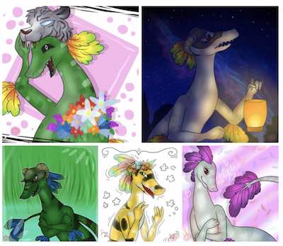 Raptors Online or Raptor RPG fan art, image 212