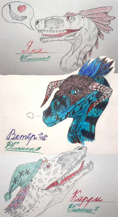 Raptors Online or Raptor RPG fan art, image 241