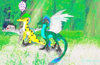 Raptors Online or Raptor RPG fan art, image 253