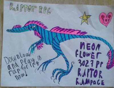 Raptors Online or Raptor RPG fan art, image 259