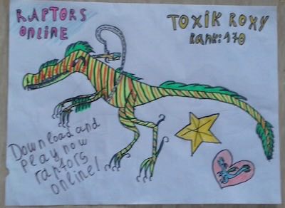 Raptors Online or Raptor RPG fan art, image 260