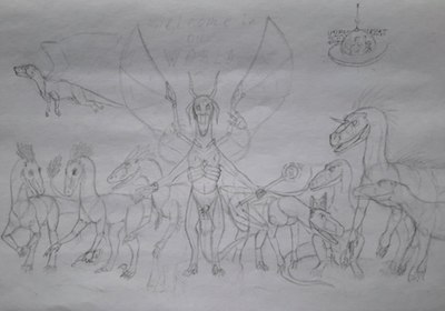 Raptors Online or Raptor RPG fan art, image 264