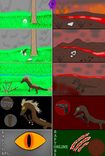Raptors Online or Raptor RPG fan art, image 266