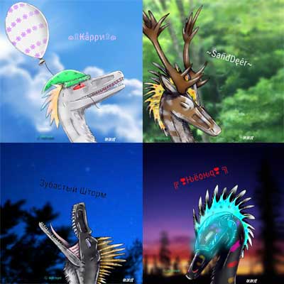 Raptors Online or Raptor RPG fan art, image 282