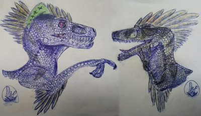 Raptors Online or Raptor RPG fan art, image 294