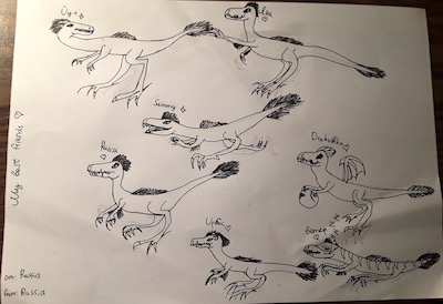Raptors Online or Raptor RPG fan art, image 344