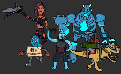 Raptors Online or Raptor RPG fan art, image 345