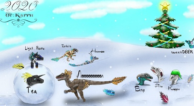 Raptors Online or Raptor RPG fan art, image 379