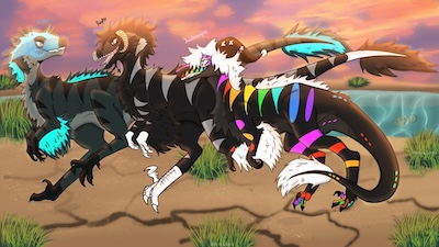 Raptors Online or Raptor RPG fan art, image 403